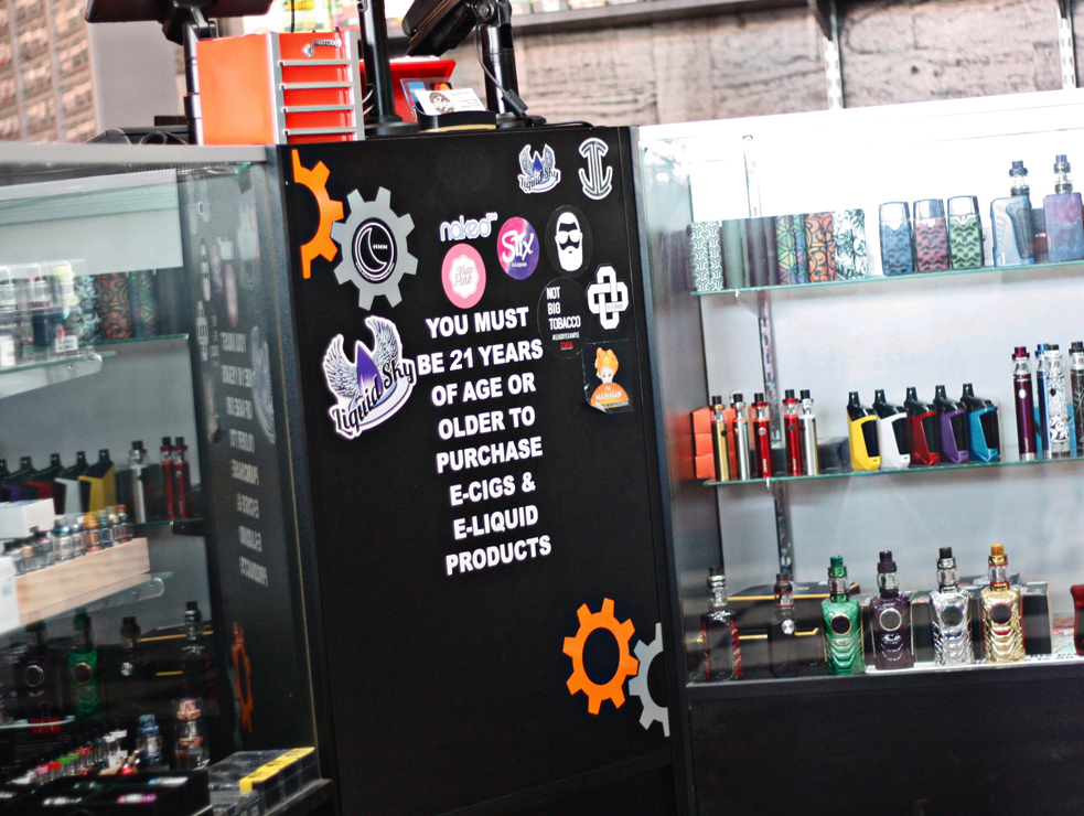 Inside Tennessee Vapor Factory
