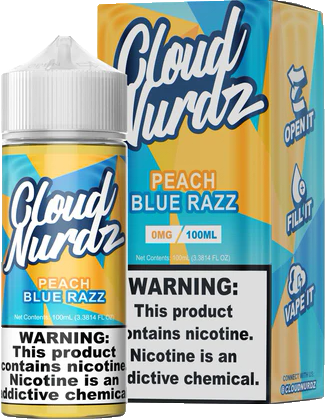 Peach Blue Razz bottle
