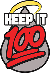 Keep it 100 logo